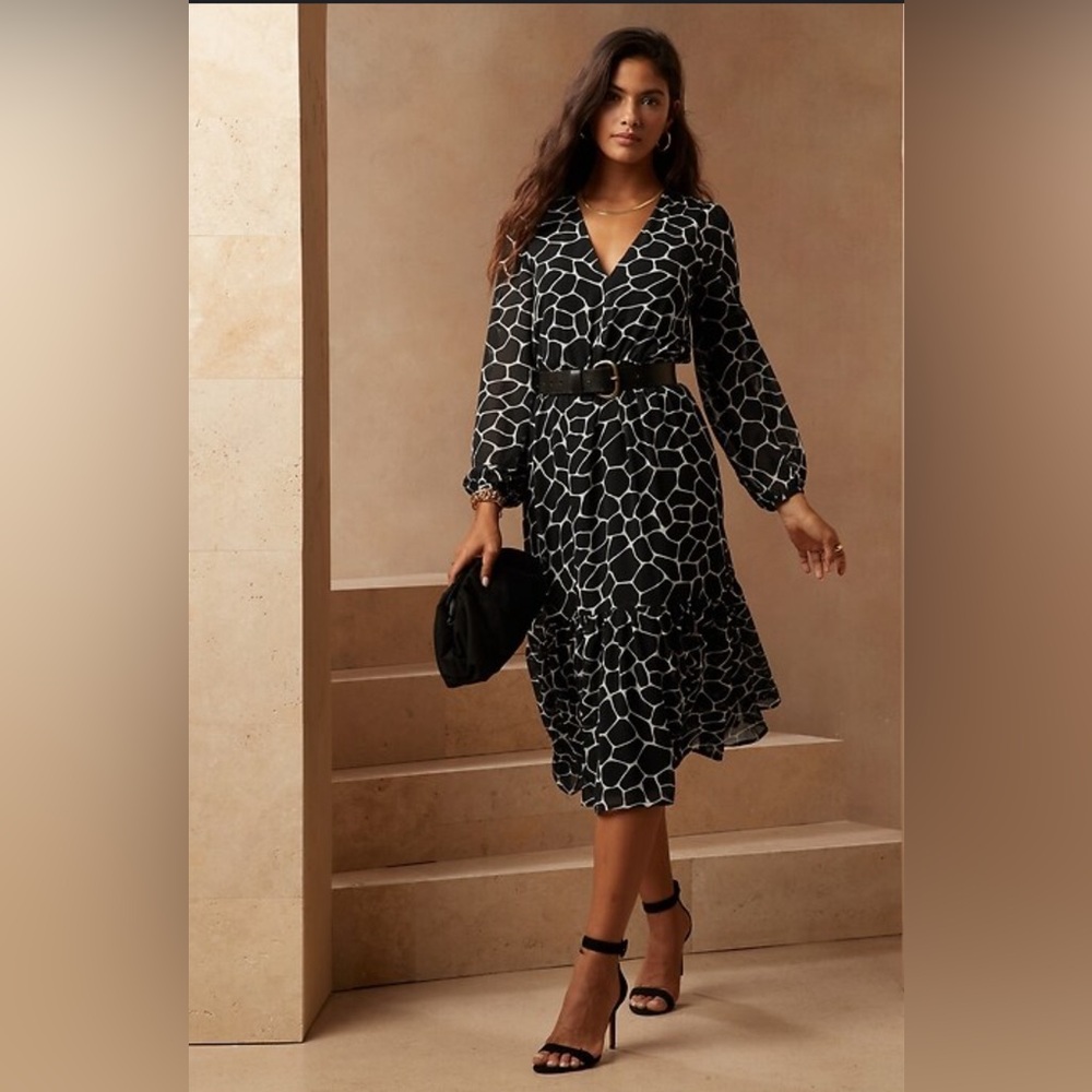 Banana Republic Flounce Dress